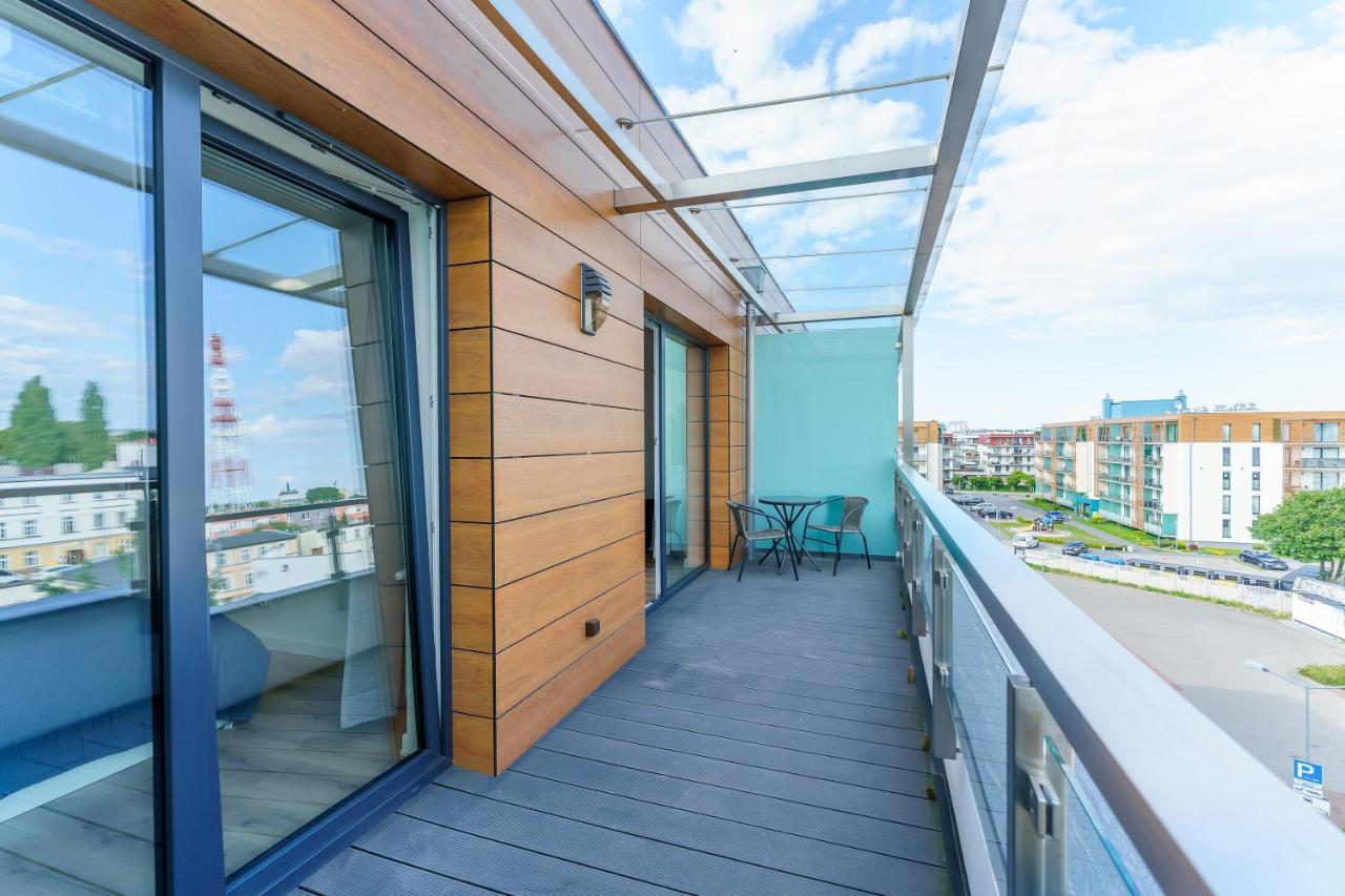 Apartament Morski Navigator By Holidaysun كولوبرزيغ المظهر الخارجي الصورة